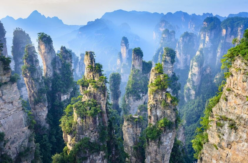 Zhangjiajie National Forest Park, Hunan, China